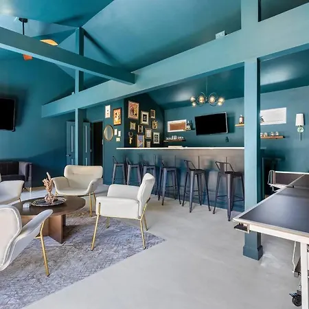 The Luxe Hot Tub Private Bar 12 Min To Horse Park Villa
